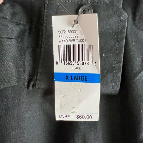 Van Heusen Slim Fit Never Tuck Shirt - Picture 6 of 6